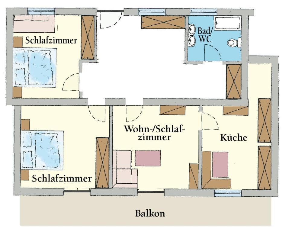 Appartementhaus Bergland Obsteig Chambre photo